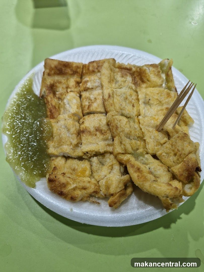 Savory Crepe with Green Sauce