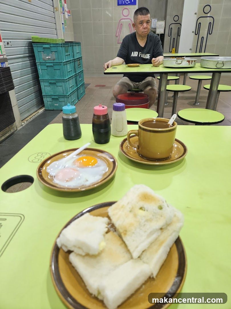 Man at a food stall