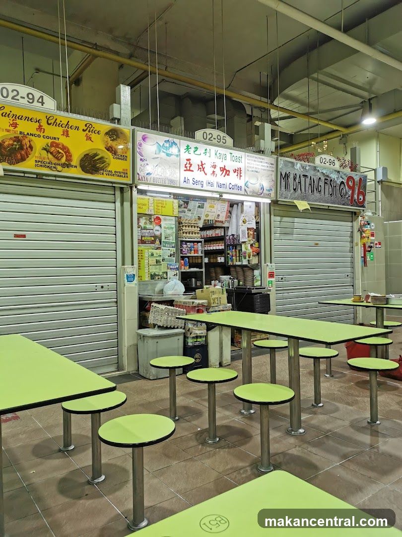 Food Stalls in a Market