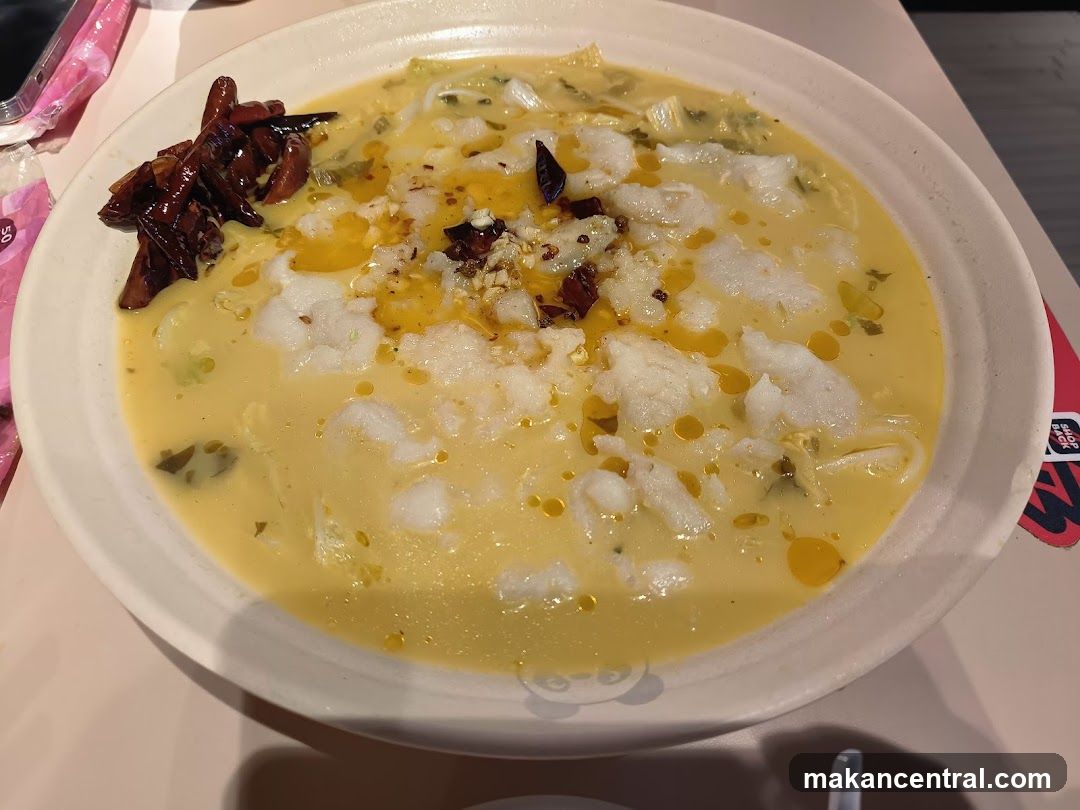 Fish in Creamy Broth