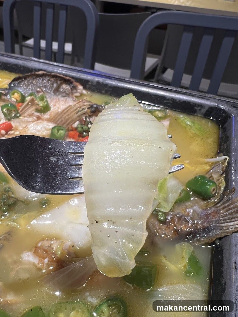 Fish and Cabbage Dish