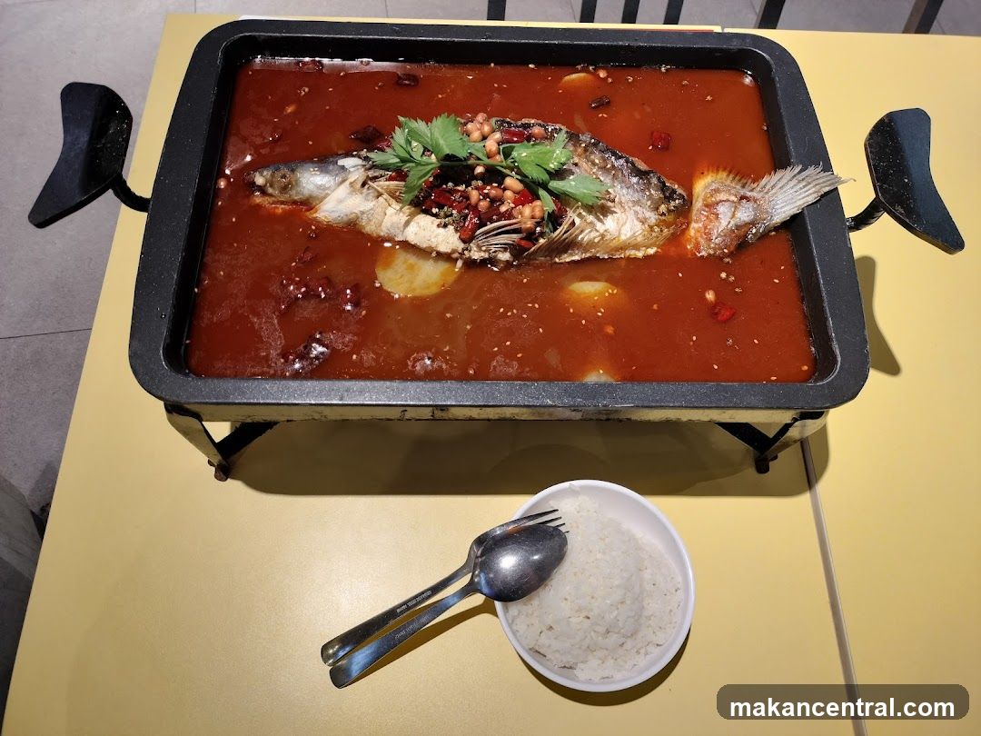 Spicy Braised Fish with Rice