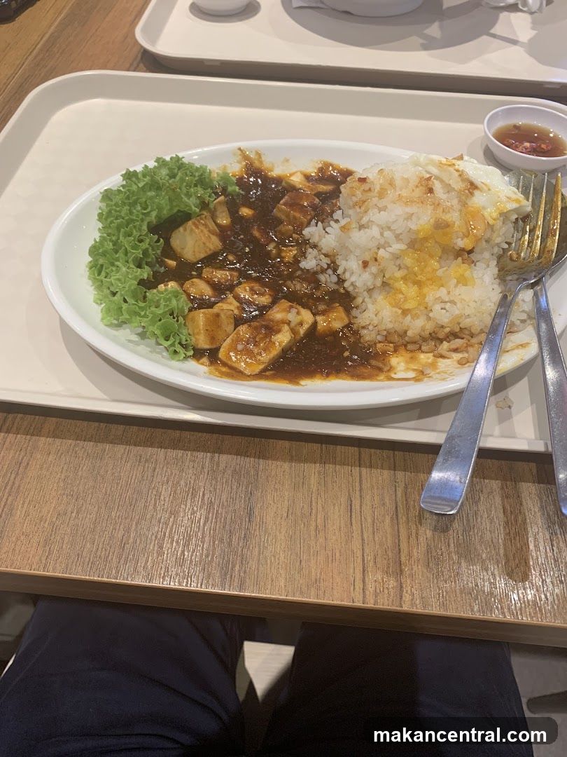 Tofu and Rice Dish