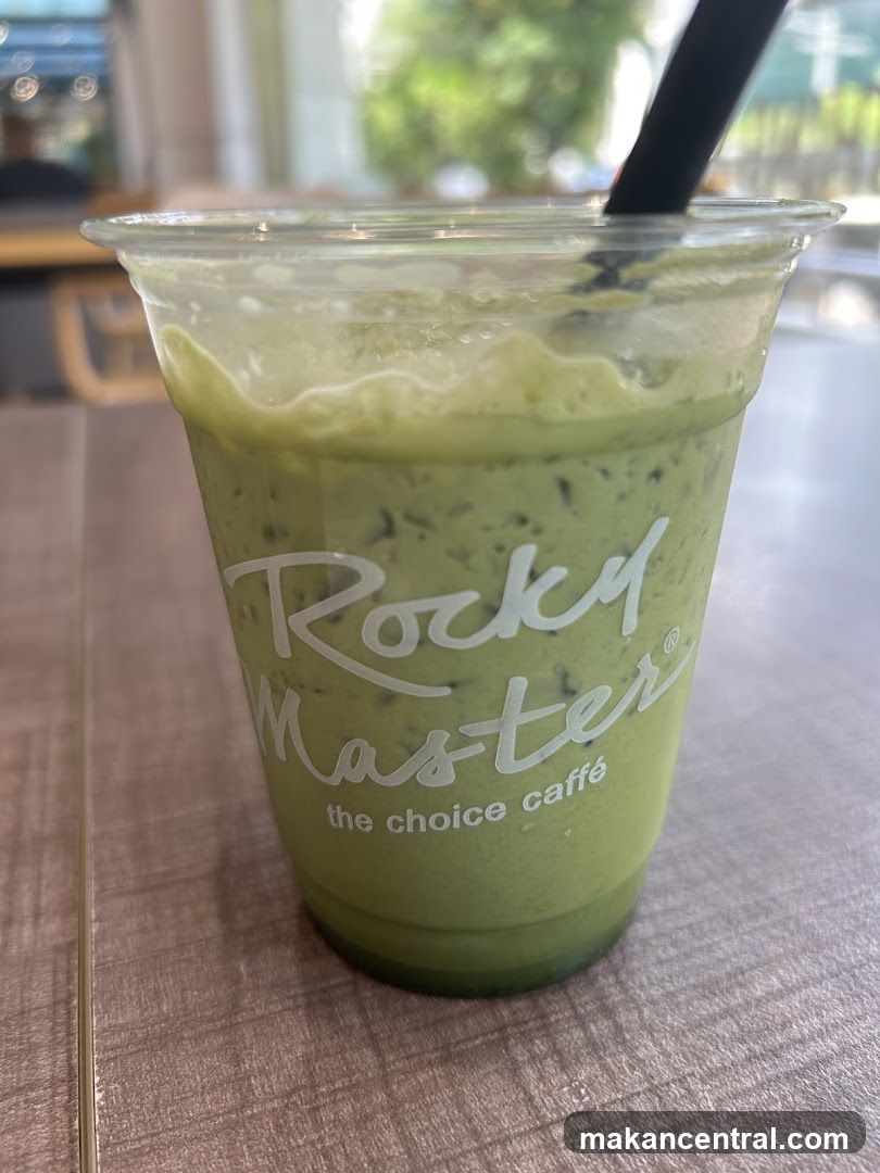 Iced Matcha Latte