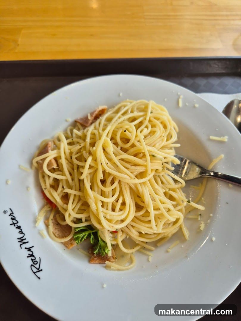 Spaghetti with Bacon
