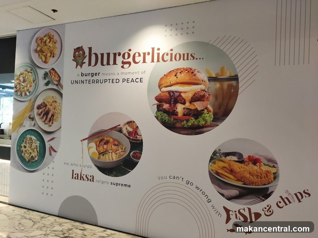 Burgerlicious Food Display
