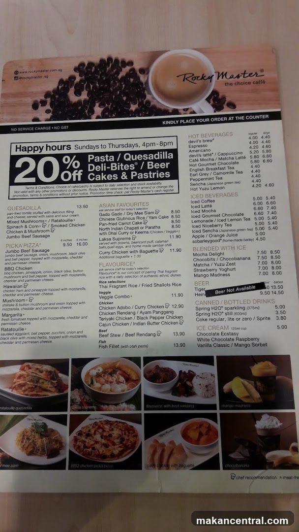 Rocky Master Menu
