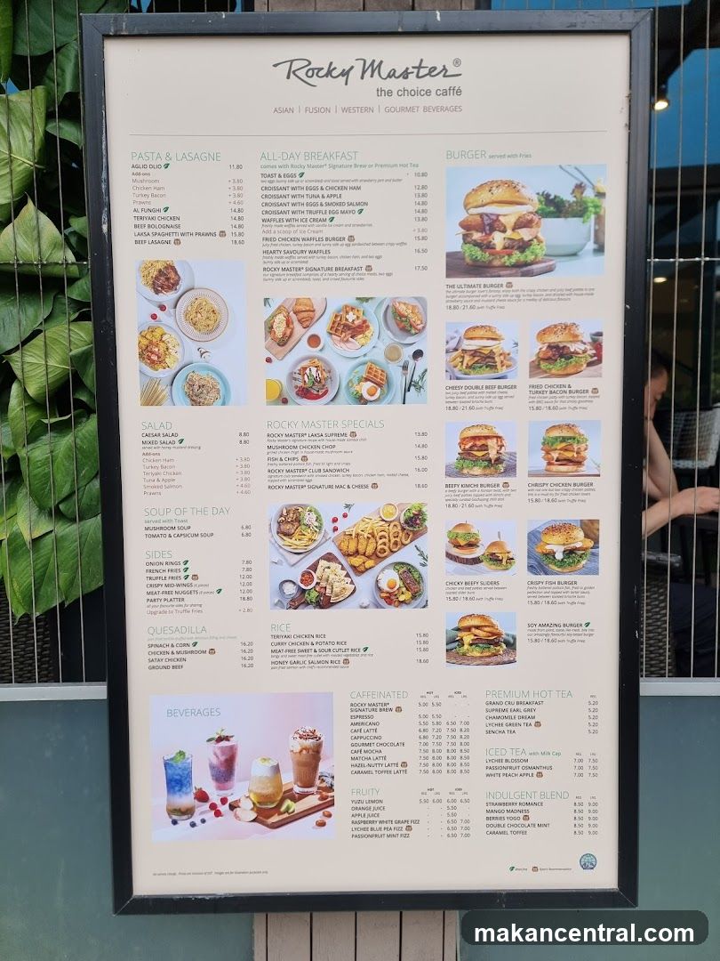 Rocky Master Menu
