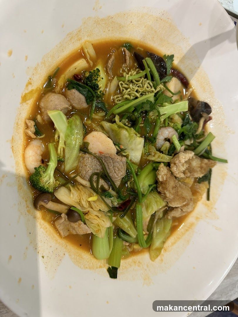 Spicy Noodle Soup