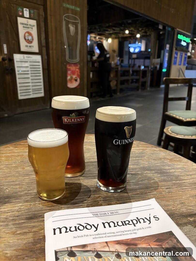 Pub Drinks and Menu
