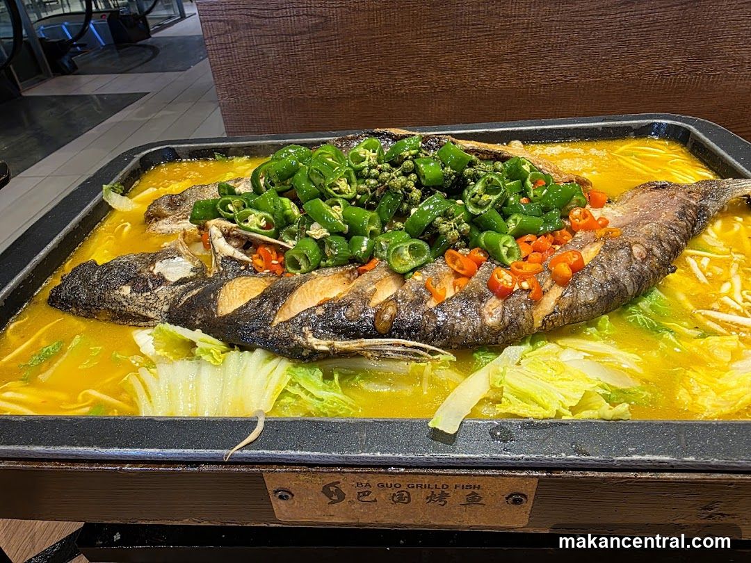 Grilled Fish with Peppers