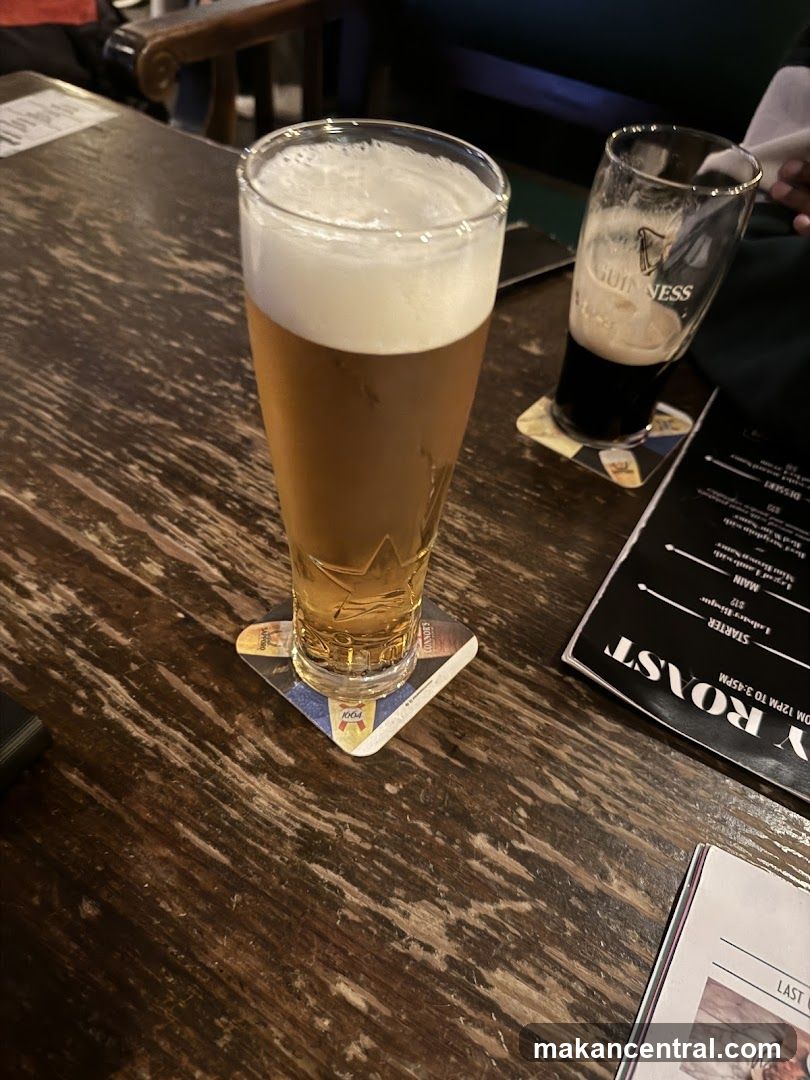 Two Beers on a Table