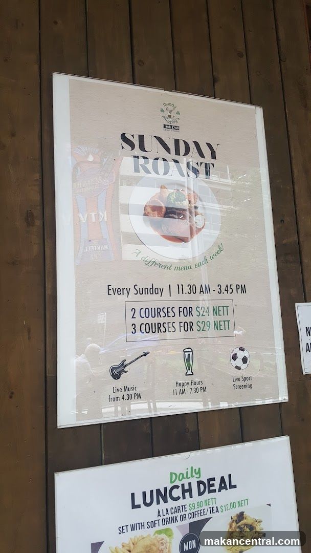 Sunday Roast Advertisement
