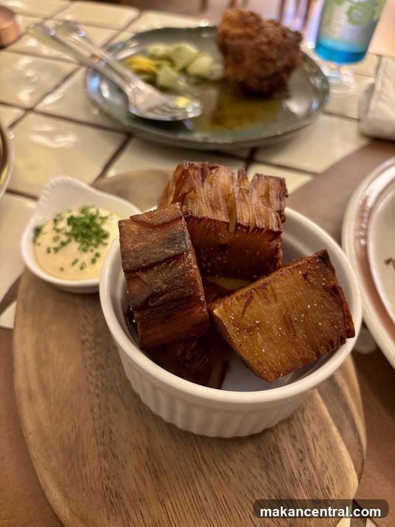Fried Potatoes with Dip