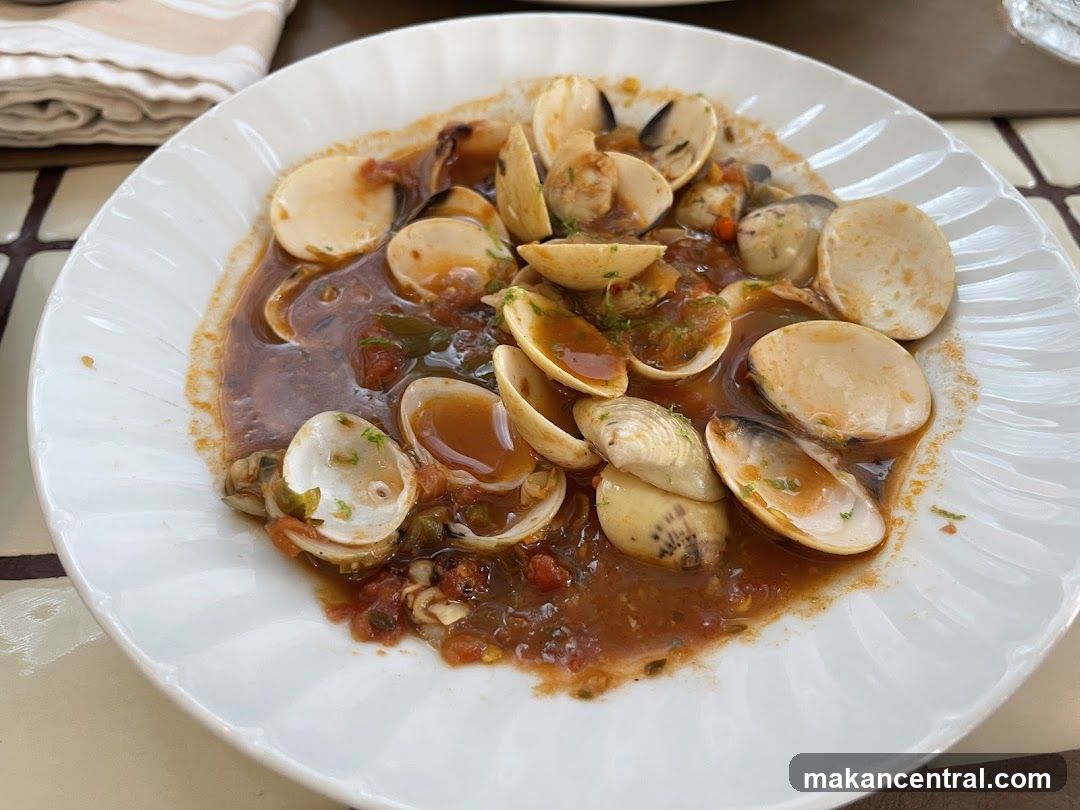 Clams in Sauce