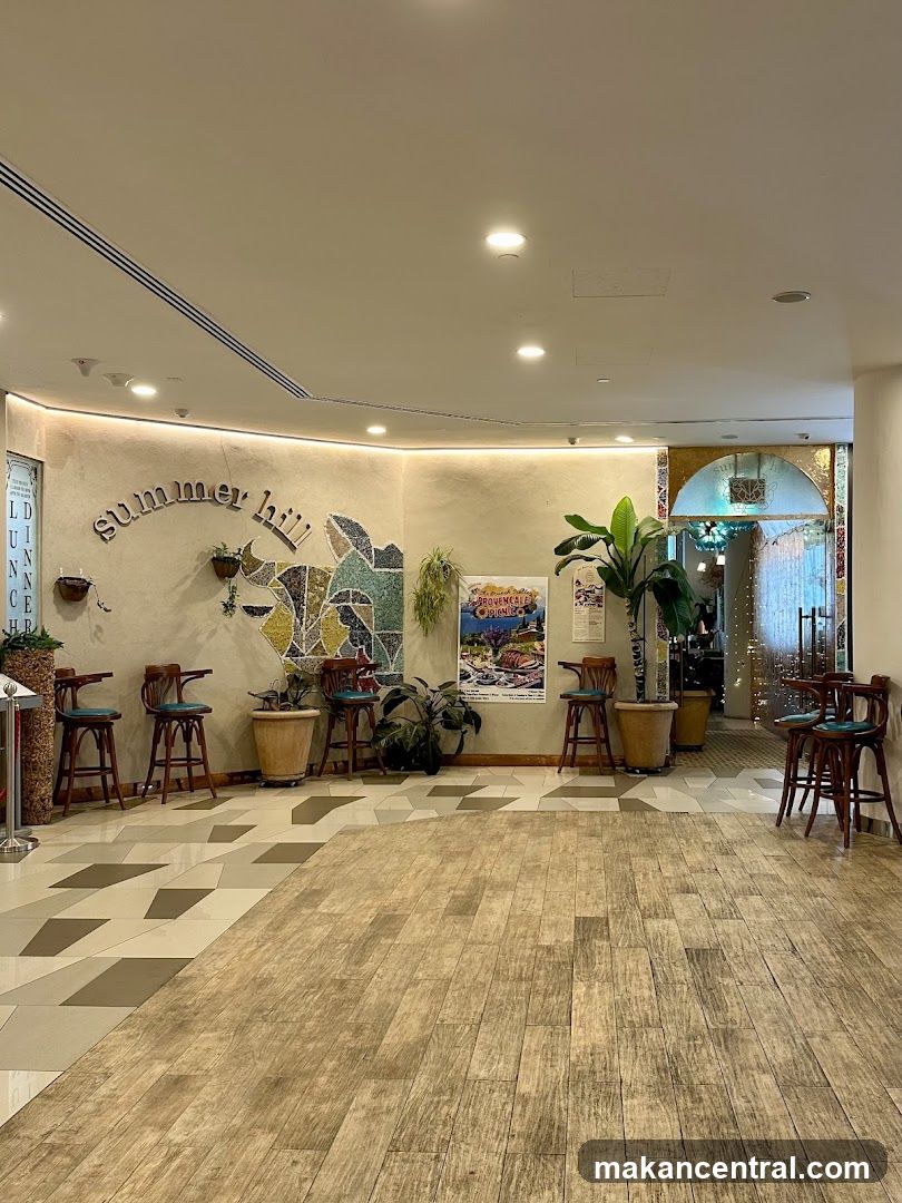 Restaurant Entrance Area