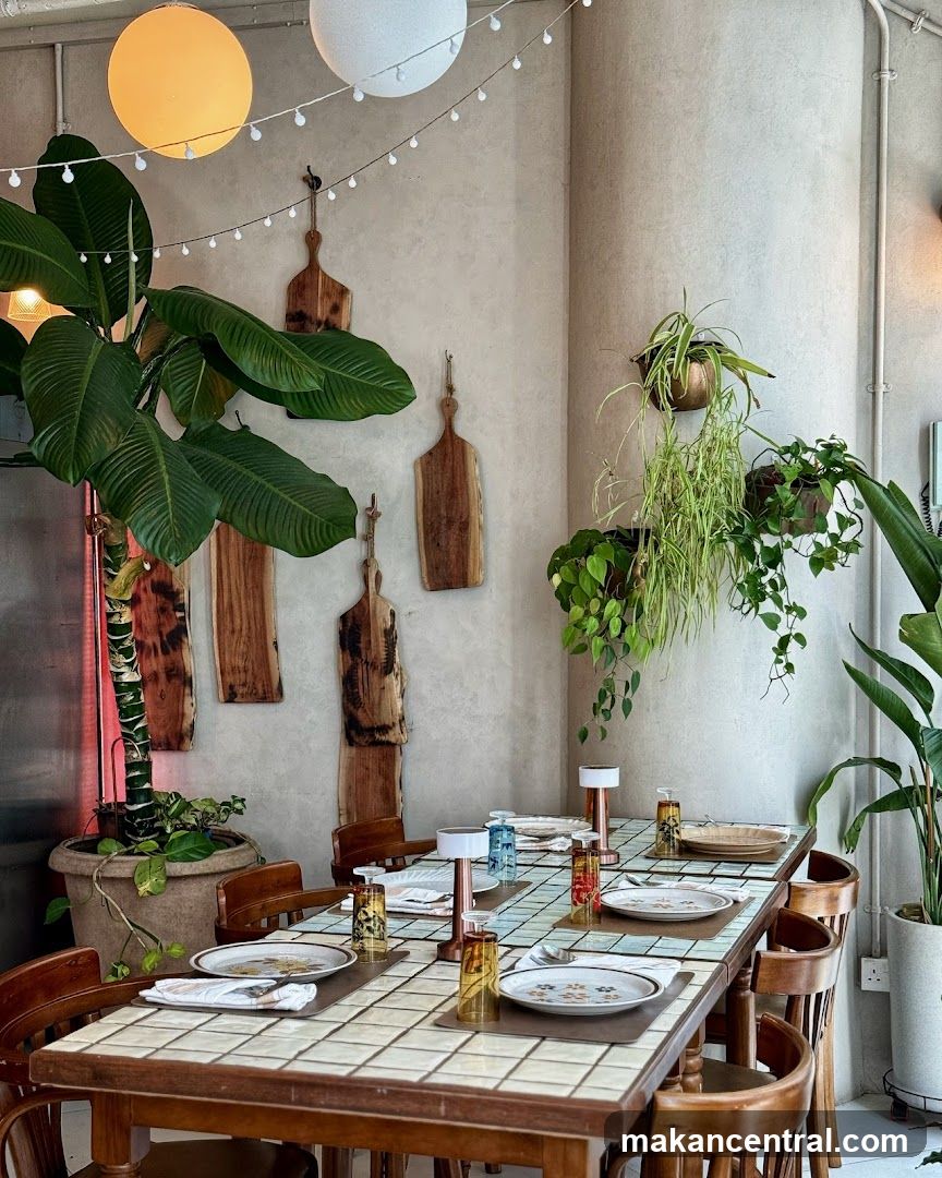 Restaurant Dining Table Setting
