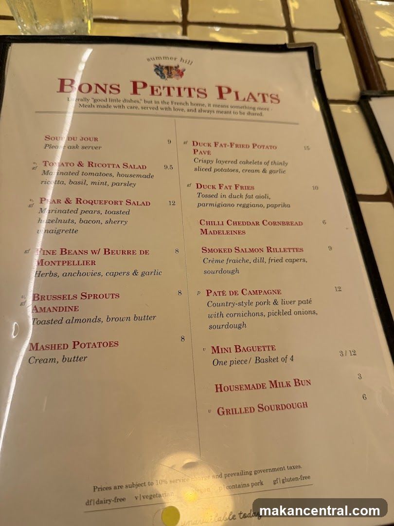 BONS PETITS PLATS