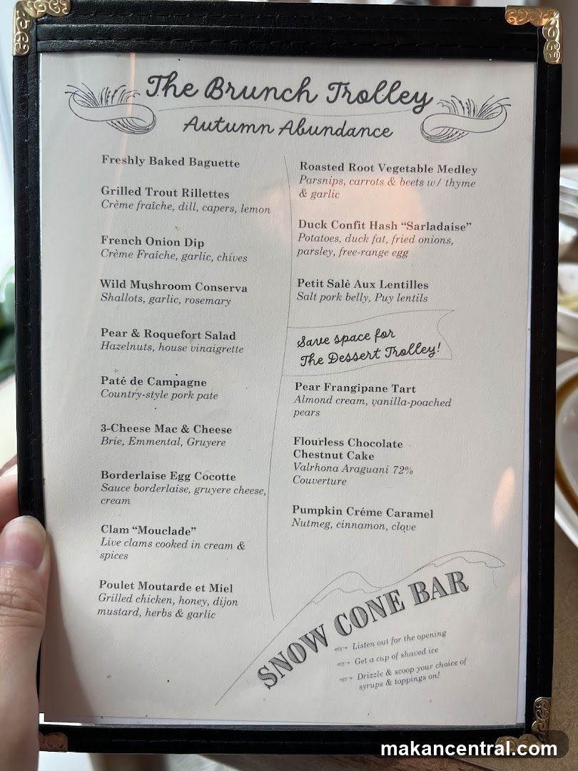 The Brunch Trolley Autumn Abundance