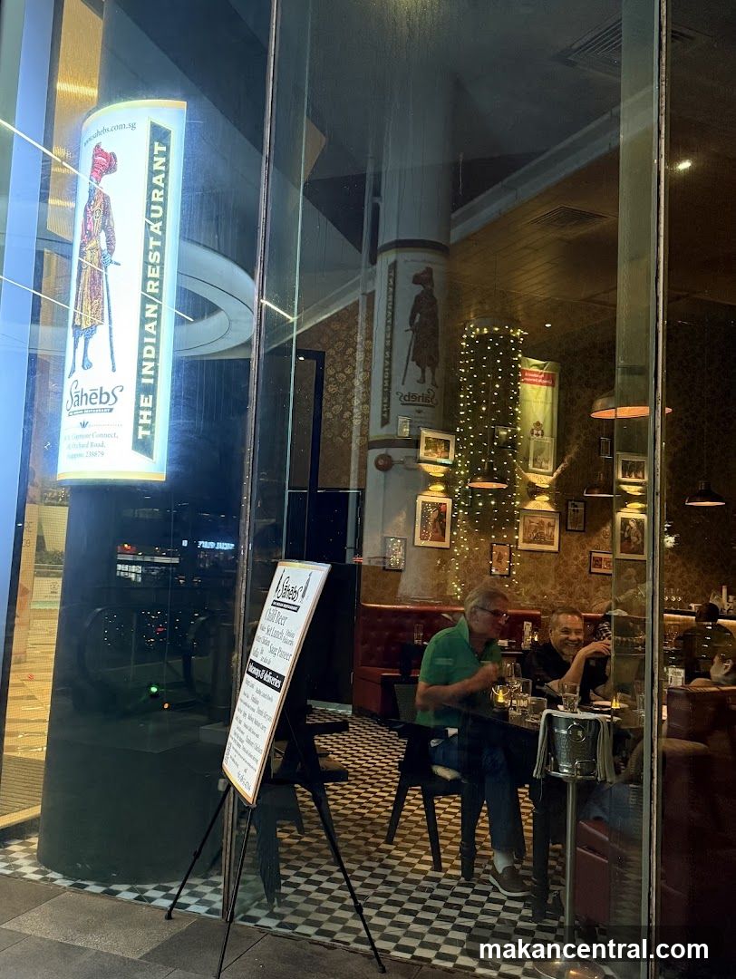 Indian Restaurant Interior and Exterior