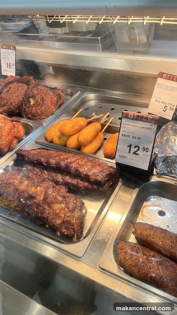 Cooked Meats Display