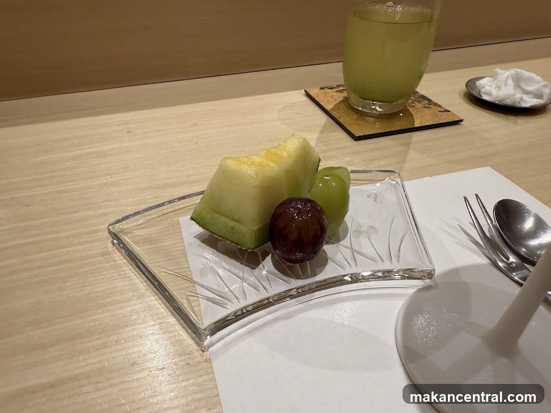 Fruit Platter and Drink