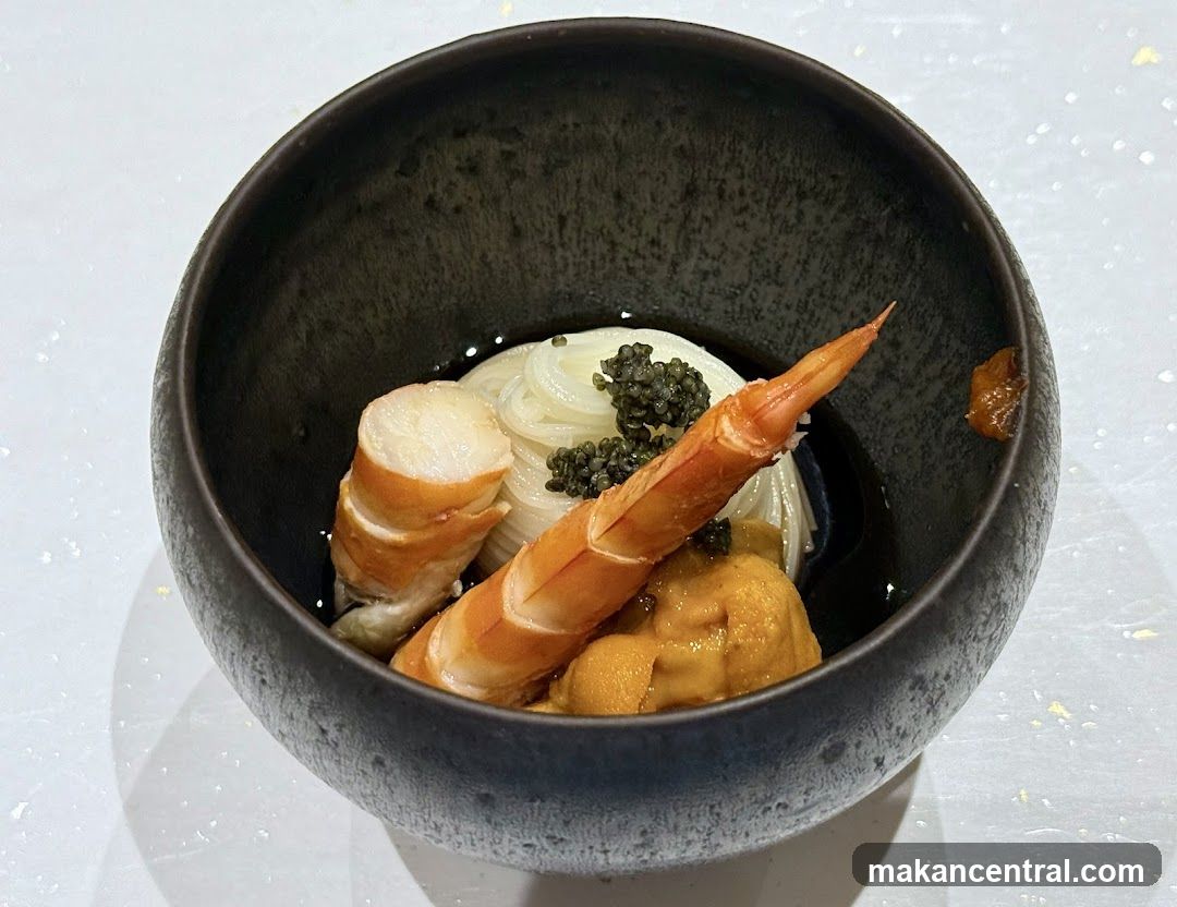 Seafood Noodle Dish