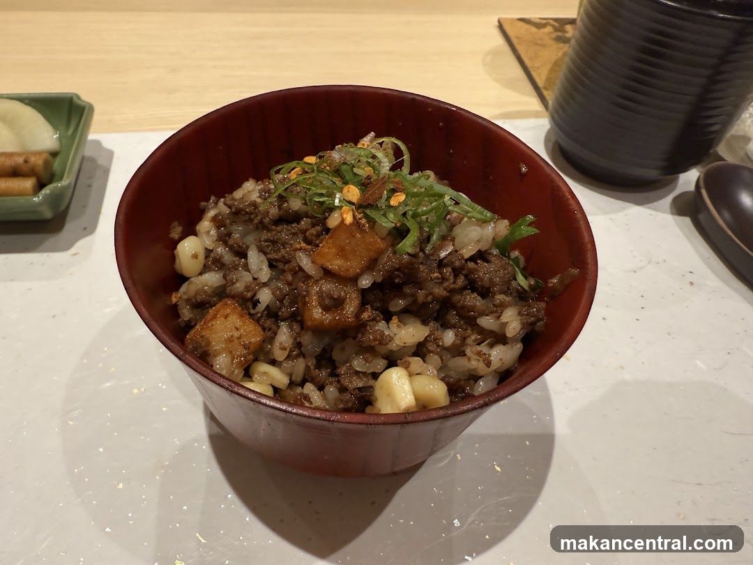 Ground Meat and Rice Bowl