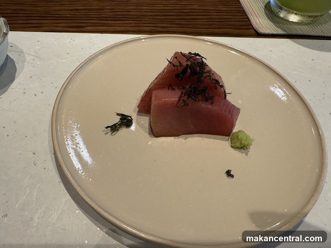 Tuna Sashimi with Wasabi
