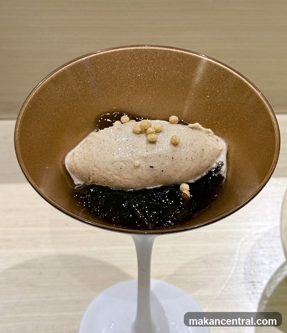 Dessert with Ice Cream and Jelly