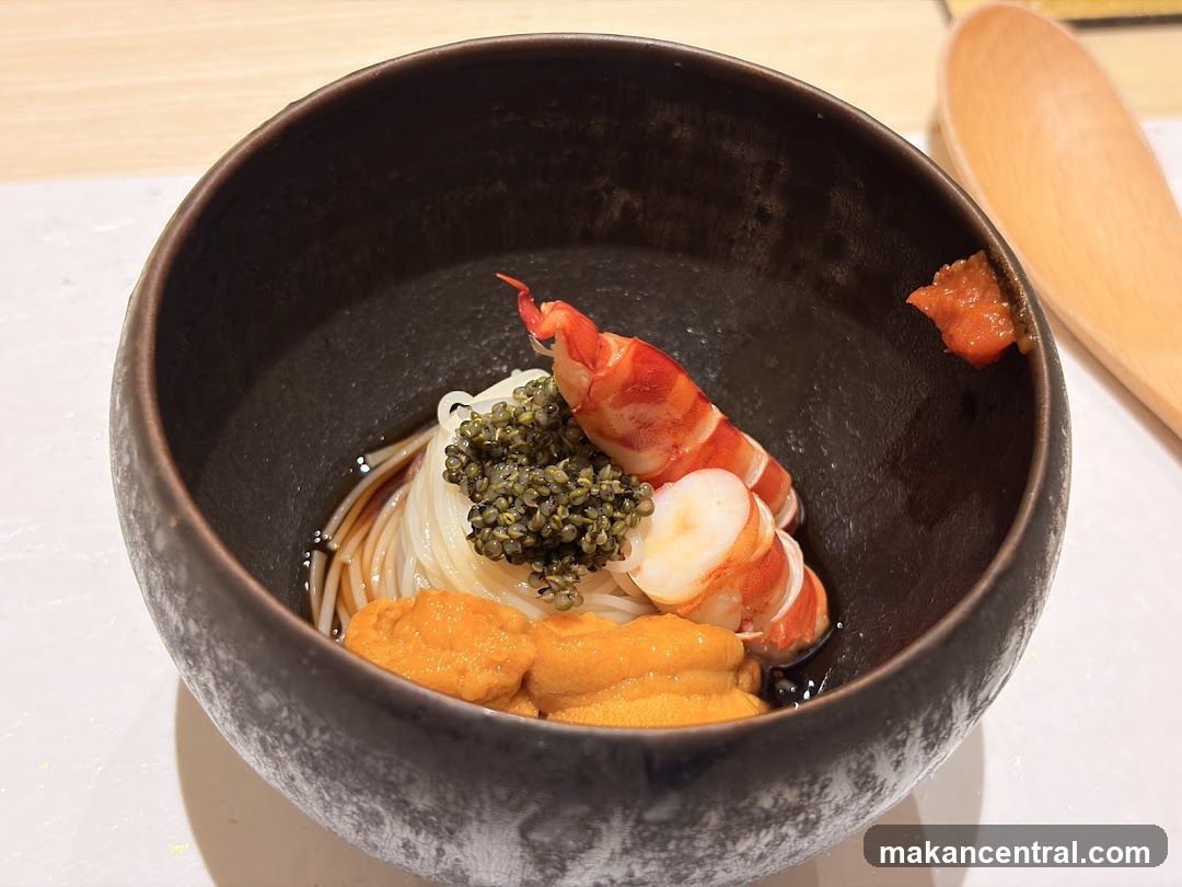 Seafood Noodle Dish