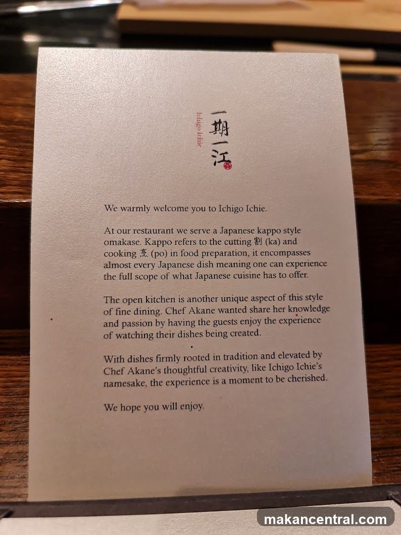 Welcome Card