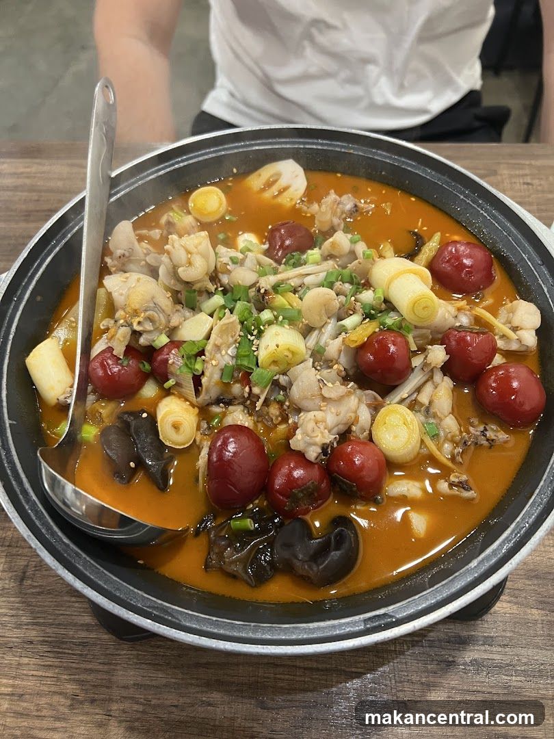 Spicy Frog Hot Pot