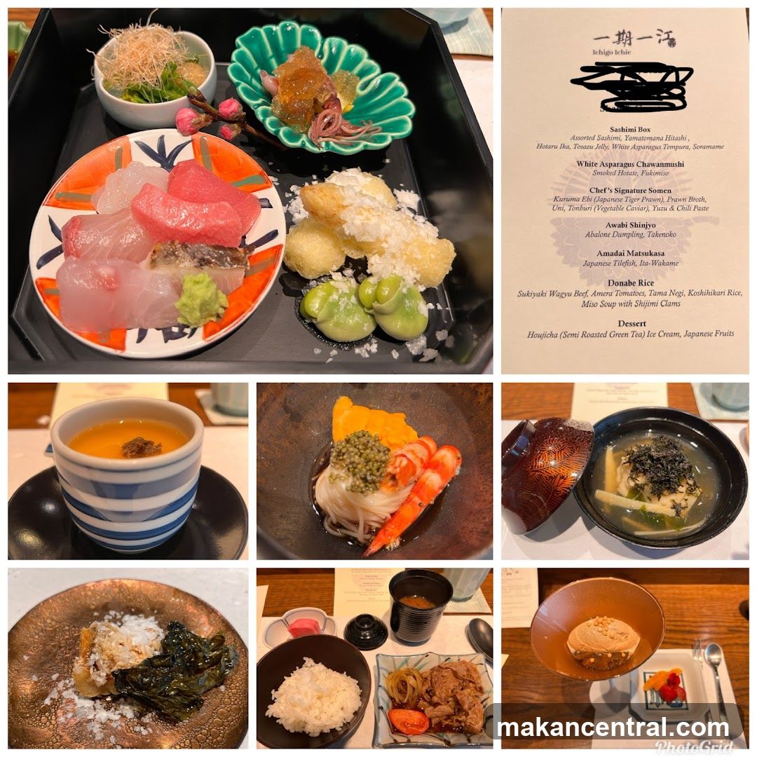 Ichigo Ichie Menu