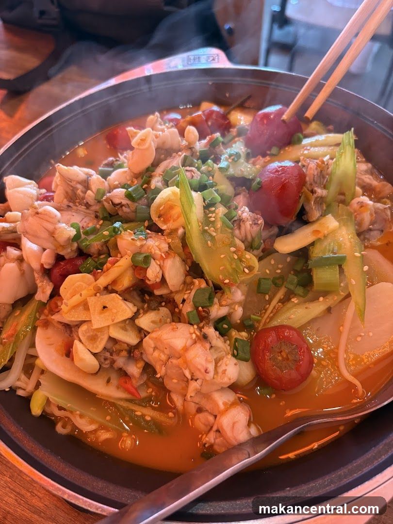 Spicy Frog Hot Pot