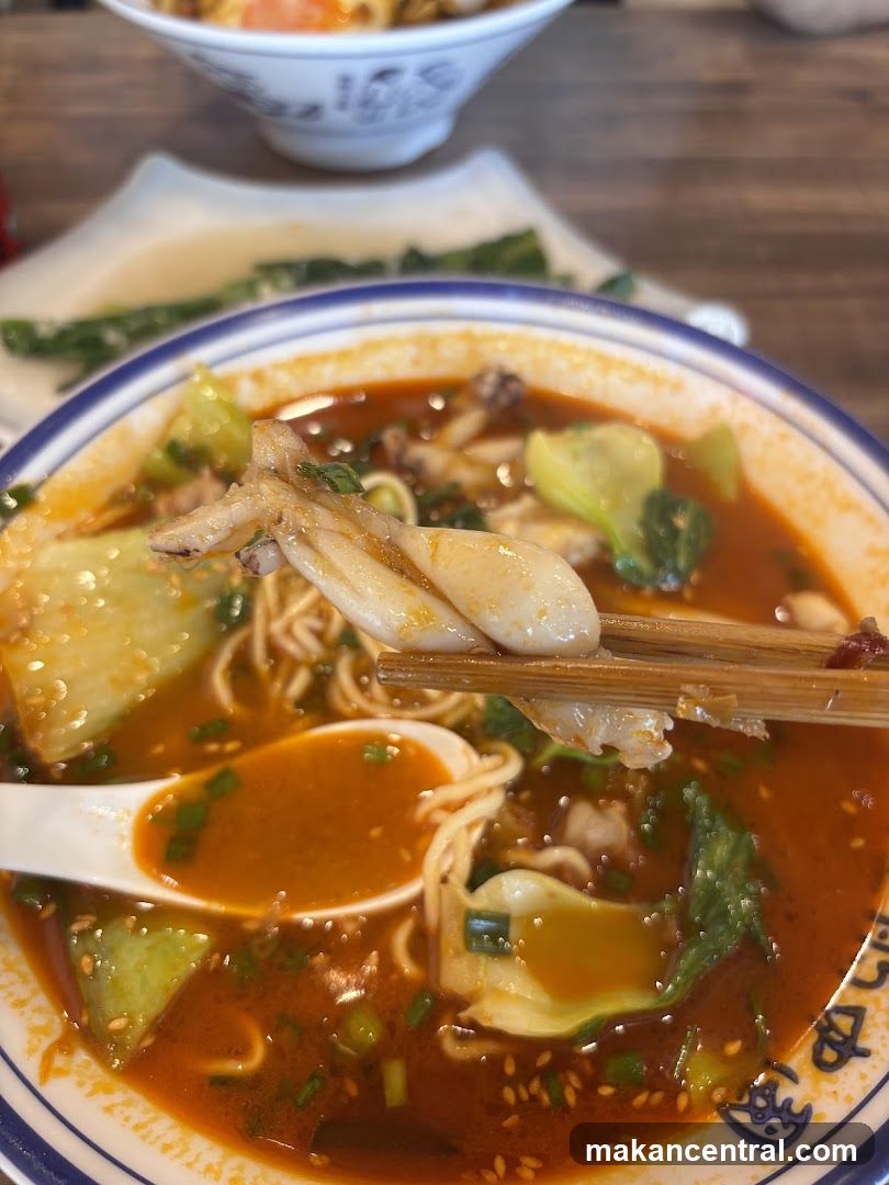 Spicy Noodle Soup