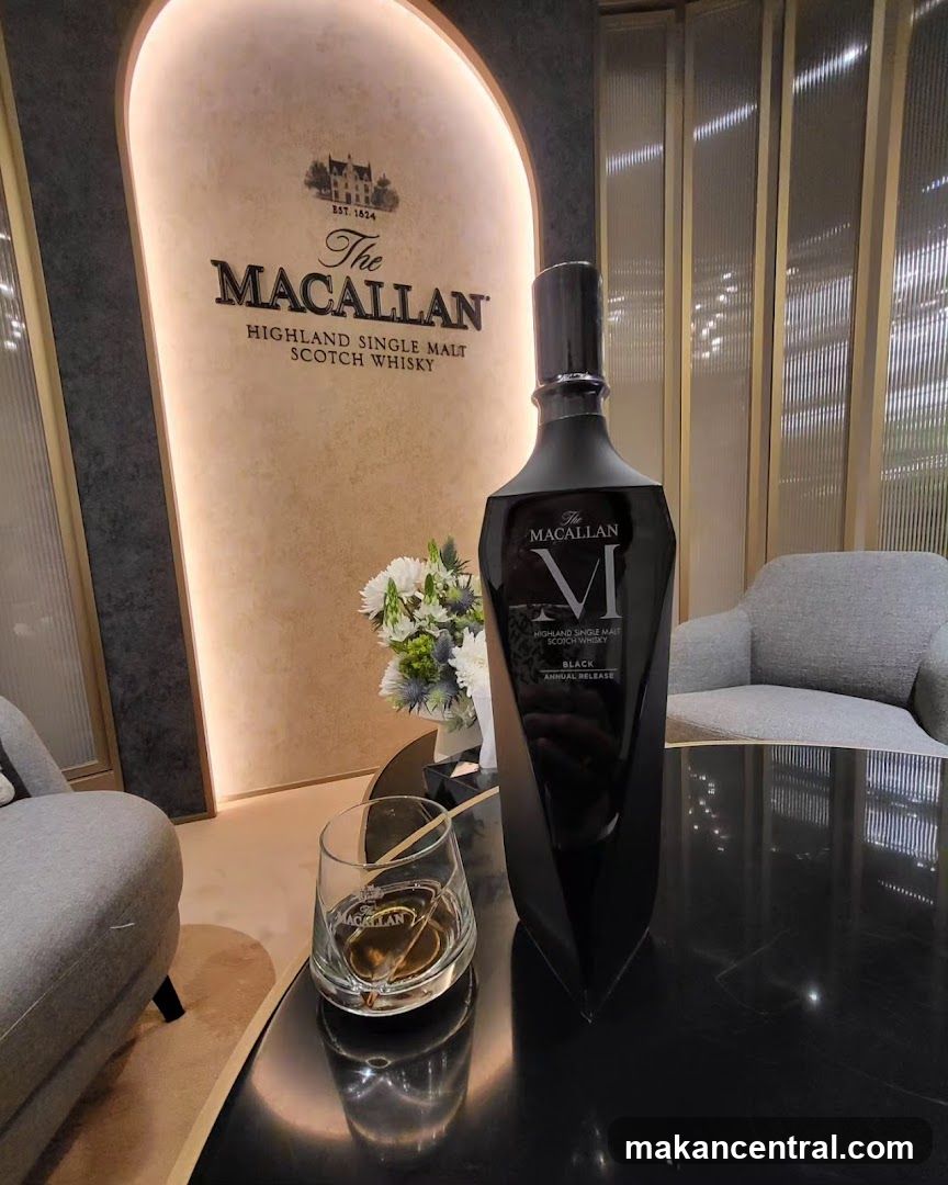 The Macallan M Black Annual Release Display