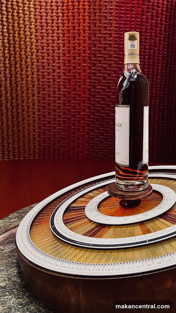 Macallan Scotch Bottle Display