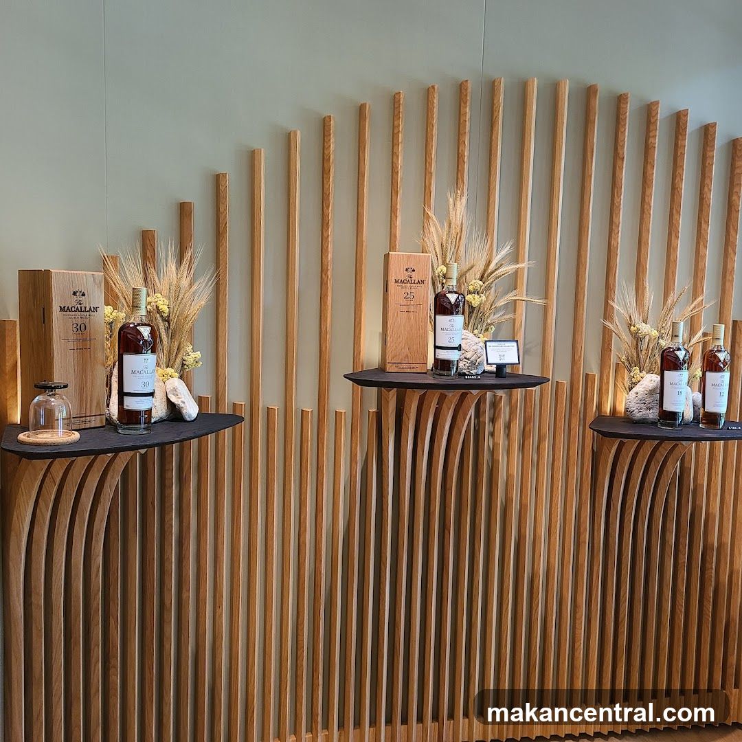 Macallan Whisky Display