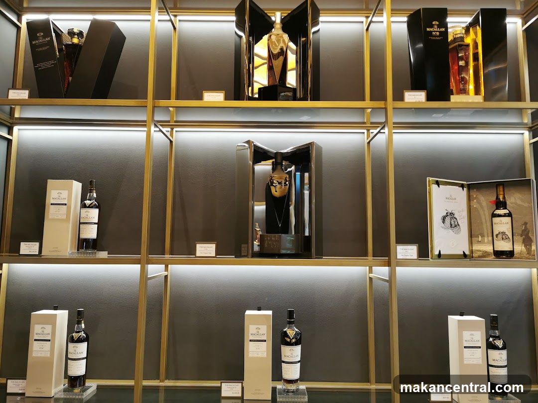 The Macallan Whisky Display