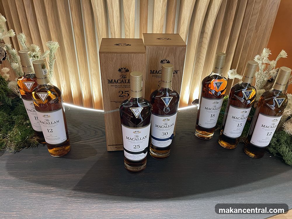 The Macallan Scotch Whisky Display