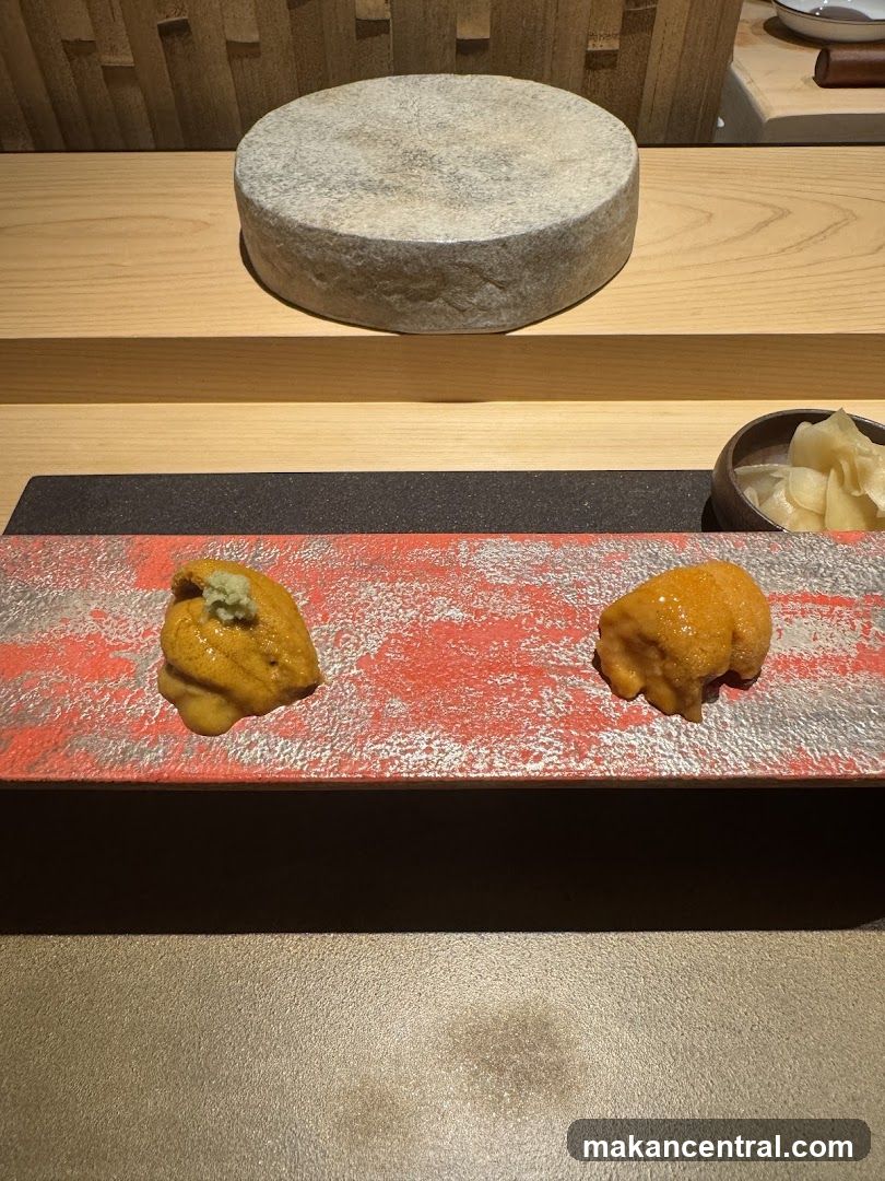 Sea Urchin Appetizer