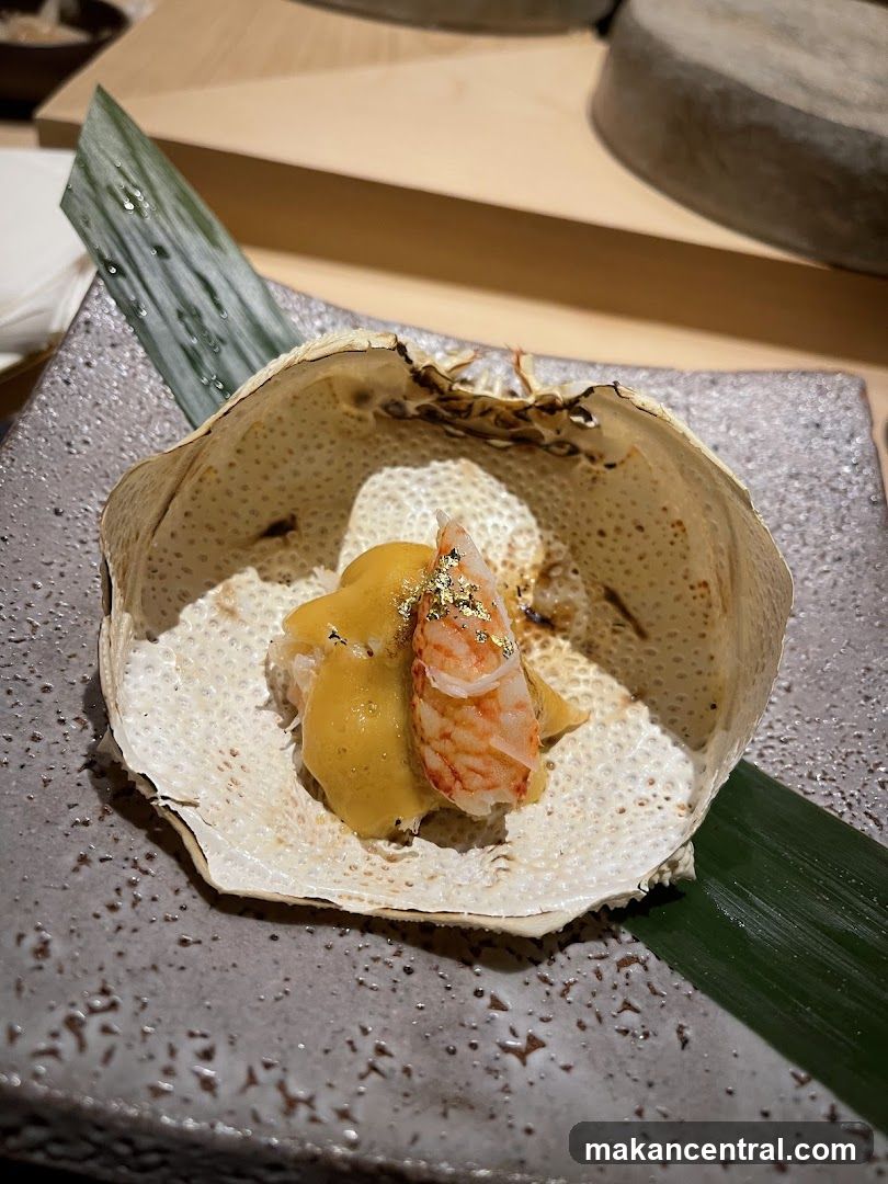 Crab Shell Appetizer