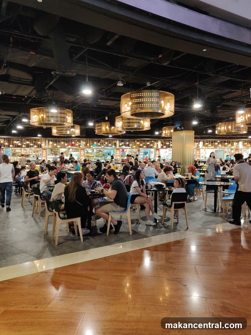 Busy Food Court