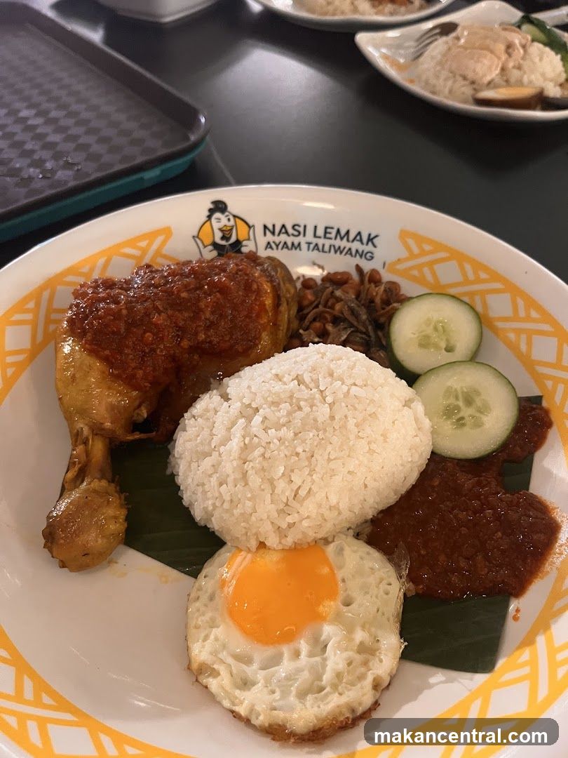 Nasi Lemak Ayam Taliwang