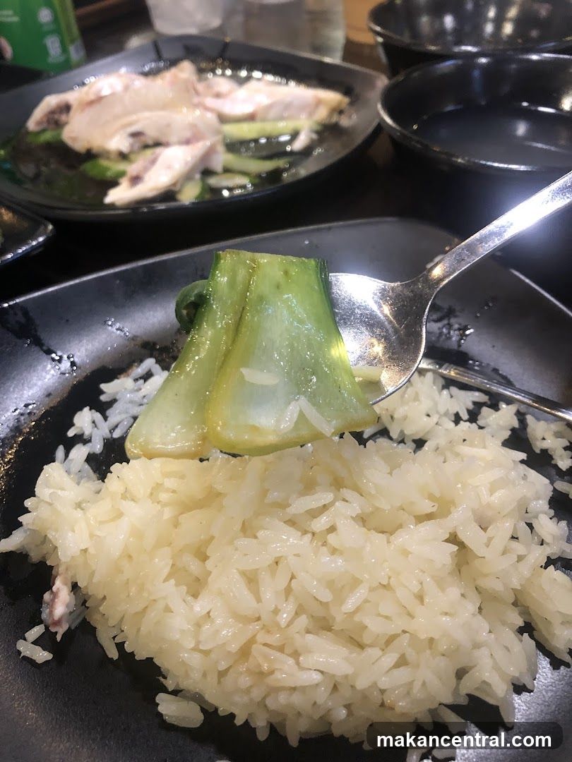Steamed Chicken and Rice