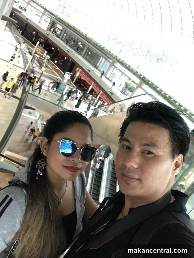 Couple in a Mall
