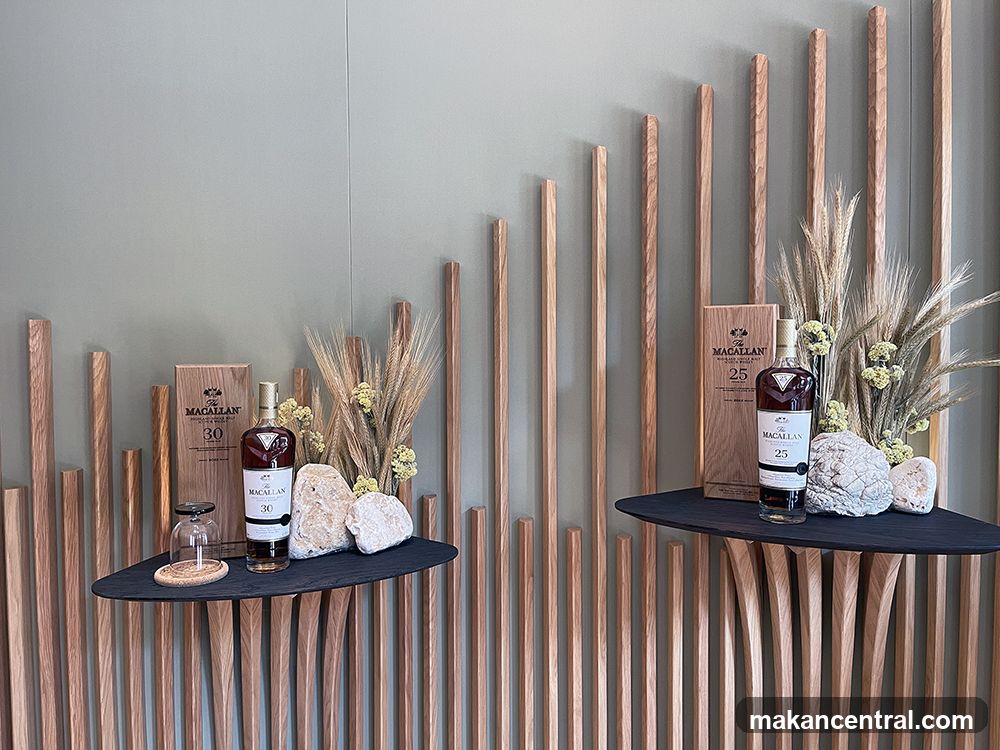 The Macallan Whisky Display