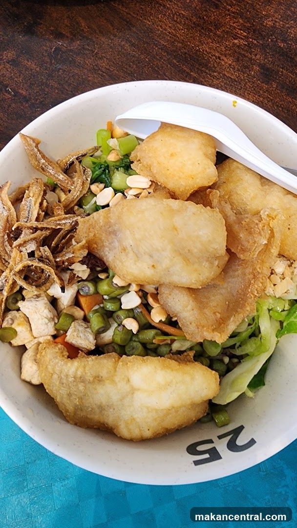 Fish and Vegetable Rice Bowl