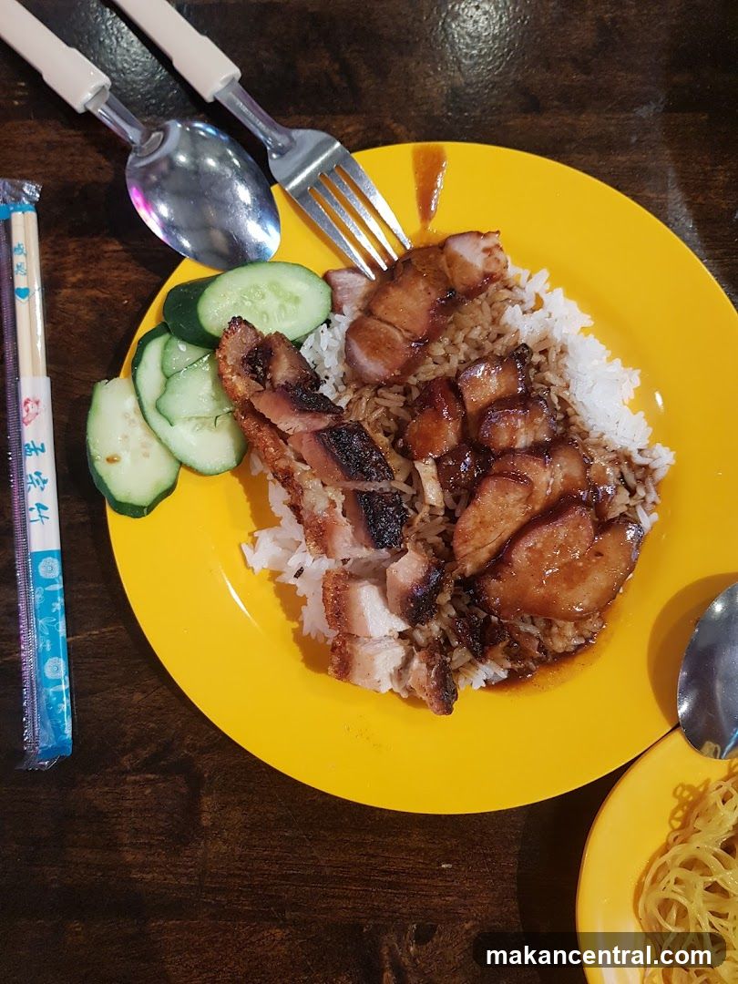Roast Pork and Char Siu Rice